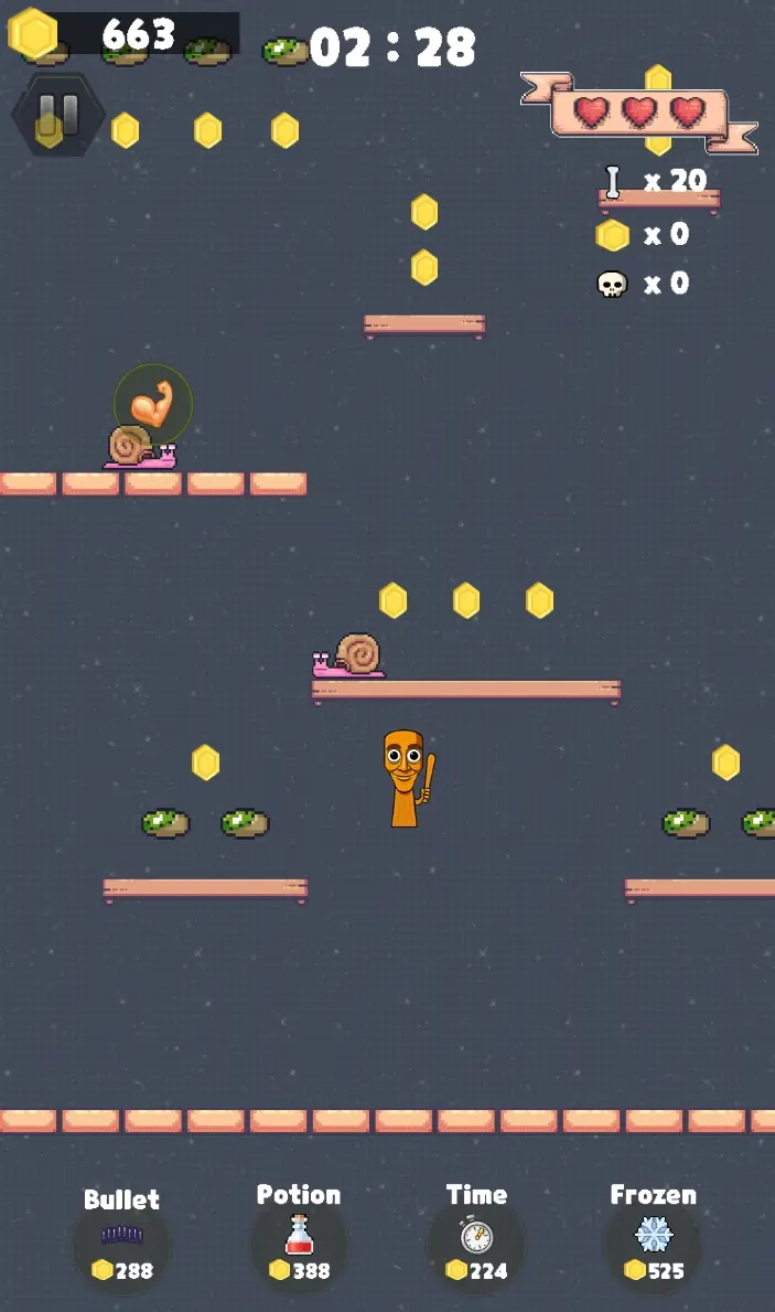 Multiple Brainrot characters showcasing different skins in jump adventure gameplay