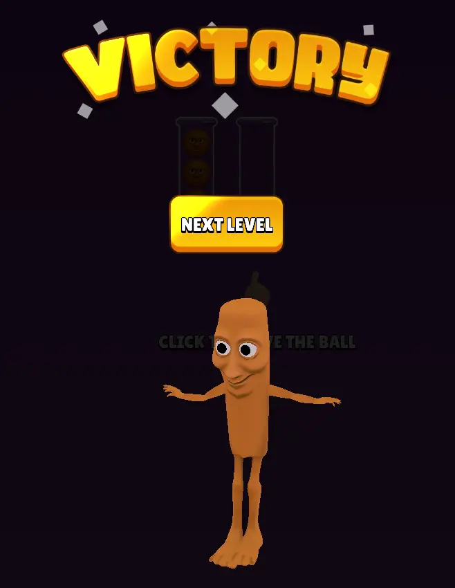 Brainrot Mind Puzzle Sort Challenge gameplay showing character sorting mechanics