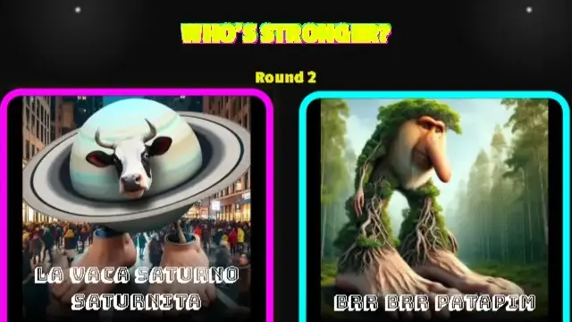 Italian Brainrot Battle: Character Showdown