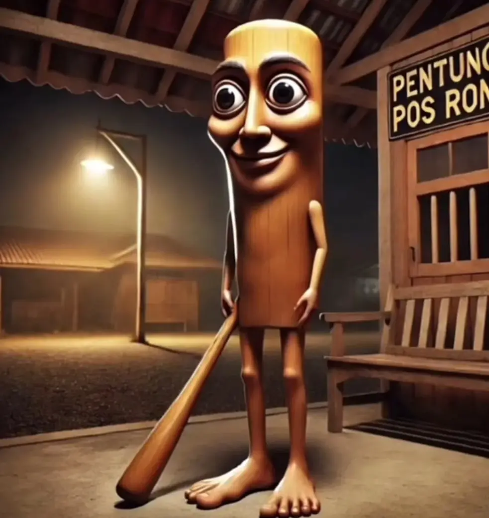 Tung Tung Tung Sahur - The iconic wooden character with drumsticks that became a viral TikTok sensation
