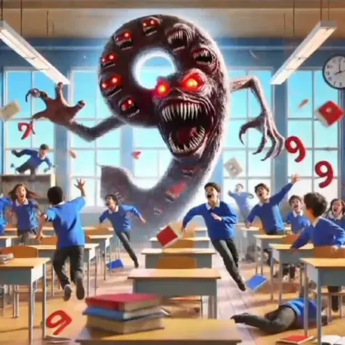 Aduh 9 April Udah Dekat - A date-themed character with Indonesian language elements from Italian Brainrot Merge Fellas