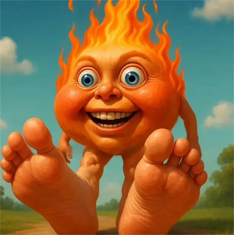 Api Pipi Pi - A fire-themed character with repetitive sounds from Italian Brainrot Merge Fellas