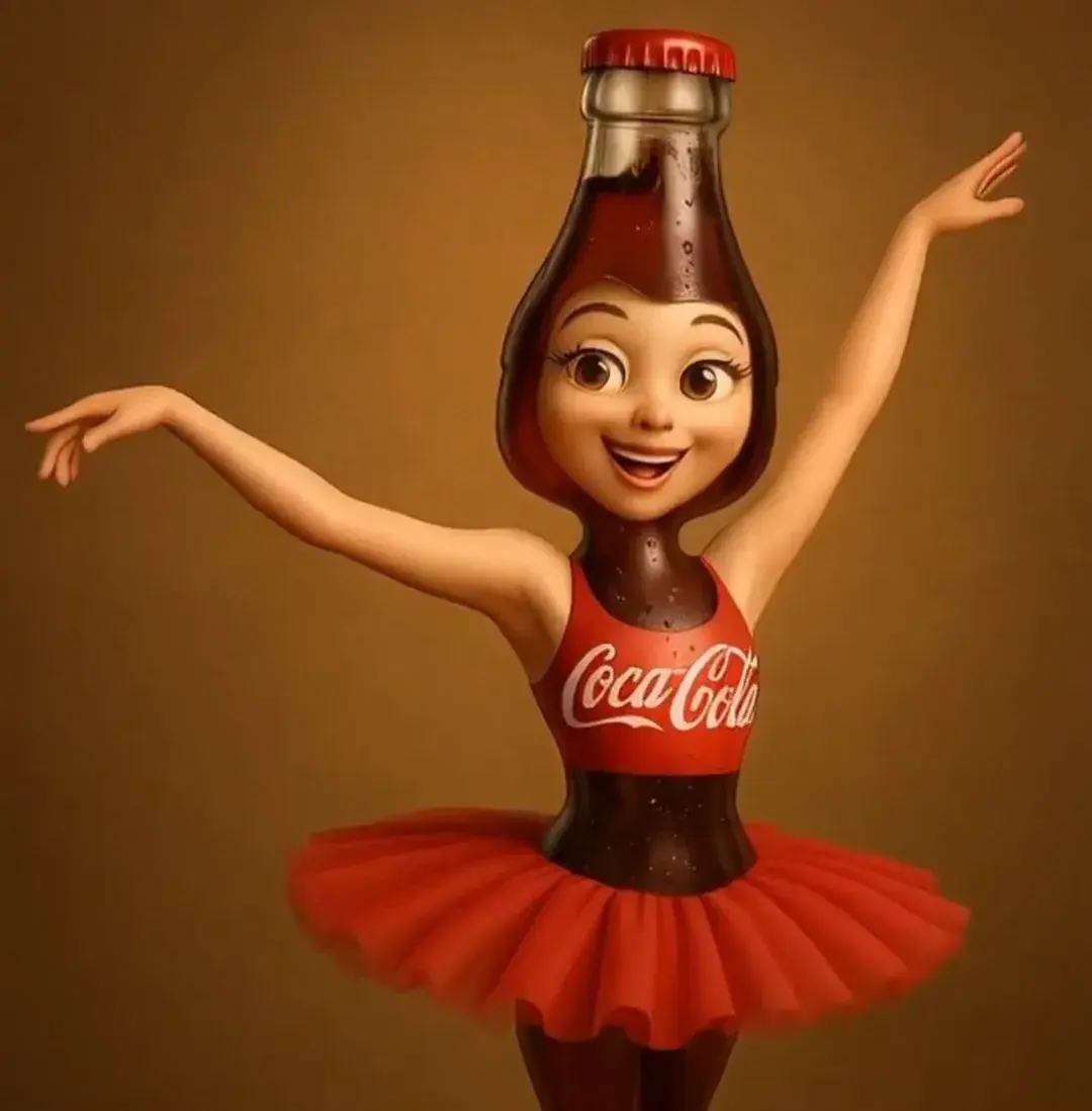 Cococorina Ballerina - A coconut-dancing character from Italian Brainrot Merge Fellas