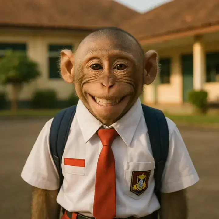 Dul Dul Dul Dul Dul Gundul Kuntul - A character with repetitive Indonesian sounds from Italian Brainrot Merge Fellas