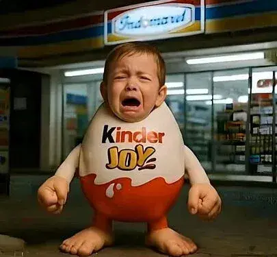 MAAA MAUUUU KINDERJOYYYY - An excited character with elongated sounds from Italian Brainrot Merge Fellas