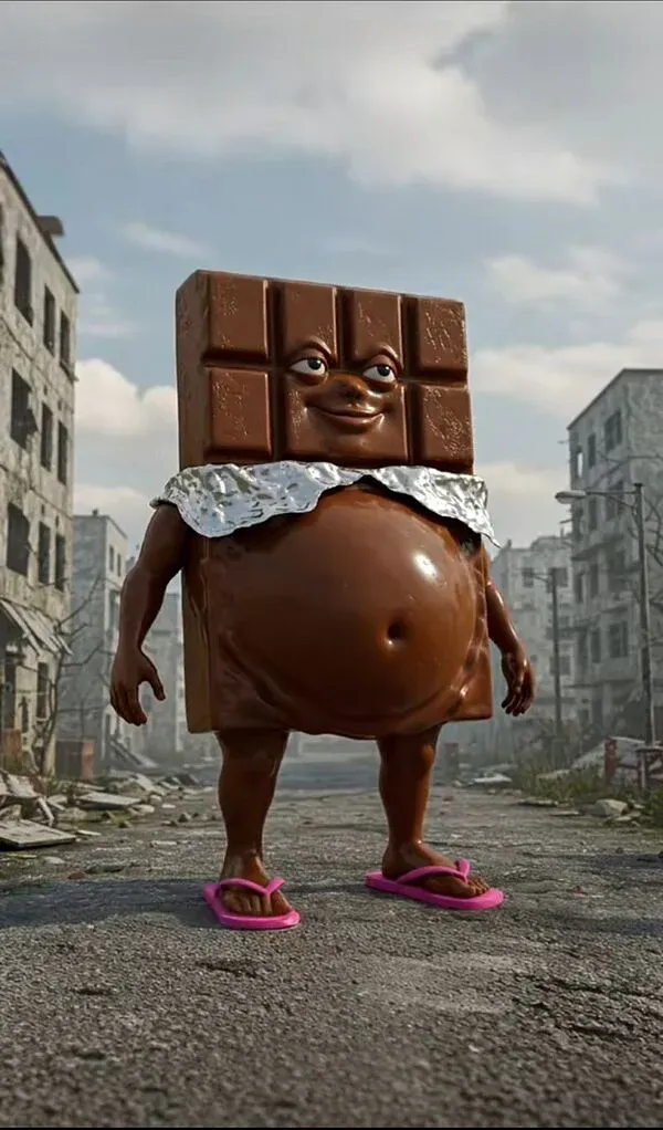 Cioccolatini Pancioncioni - A chocolate pancake character from Italian Brainrot memes in Merge Fellas game