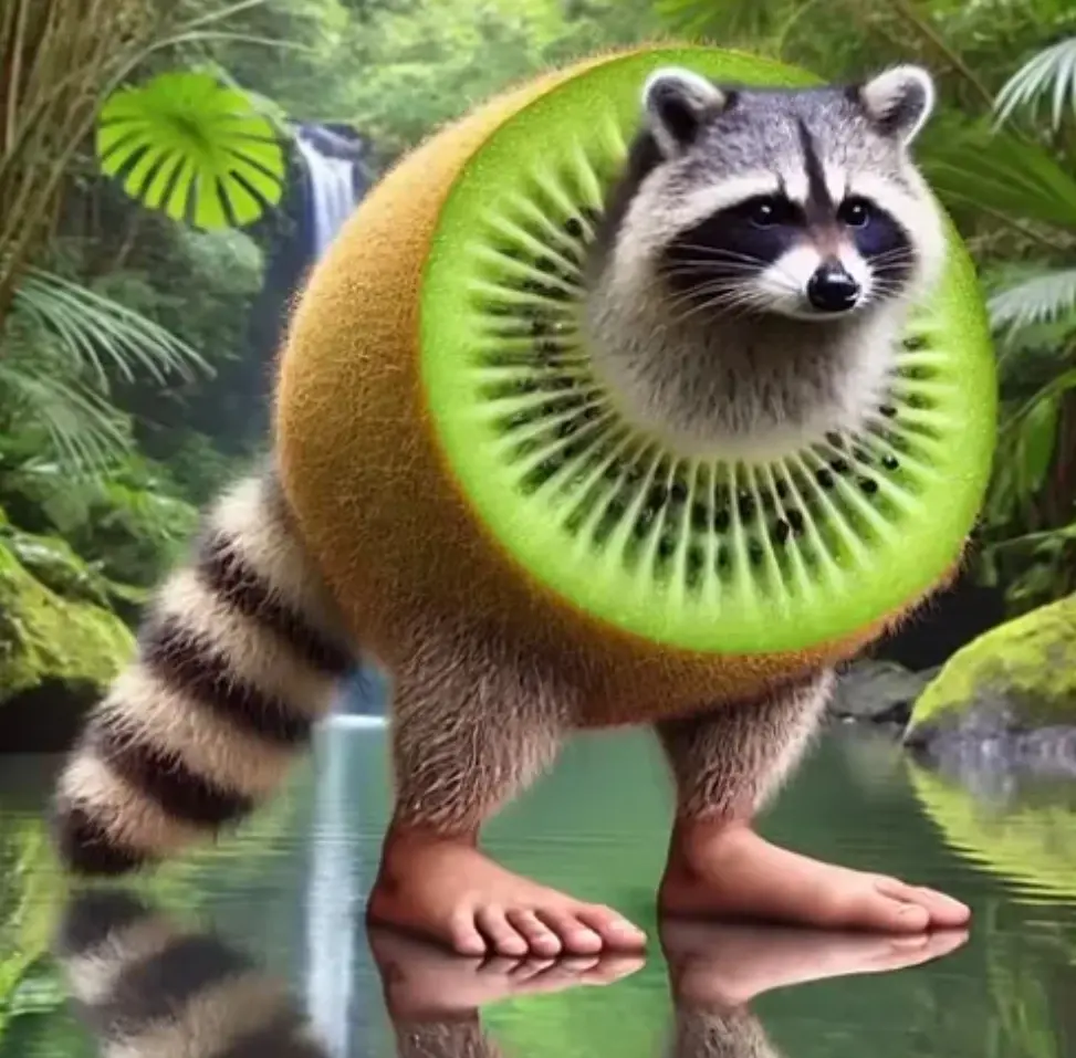 Pipi Kiwi - A kiwi fruit-themed character from Italian Brainrot Merge Fellas