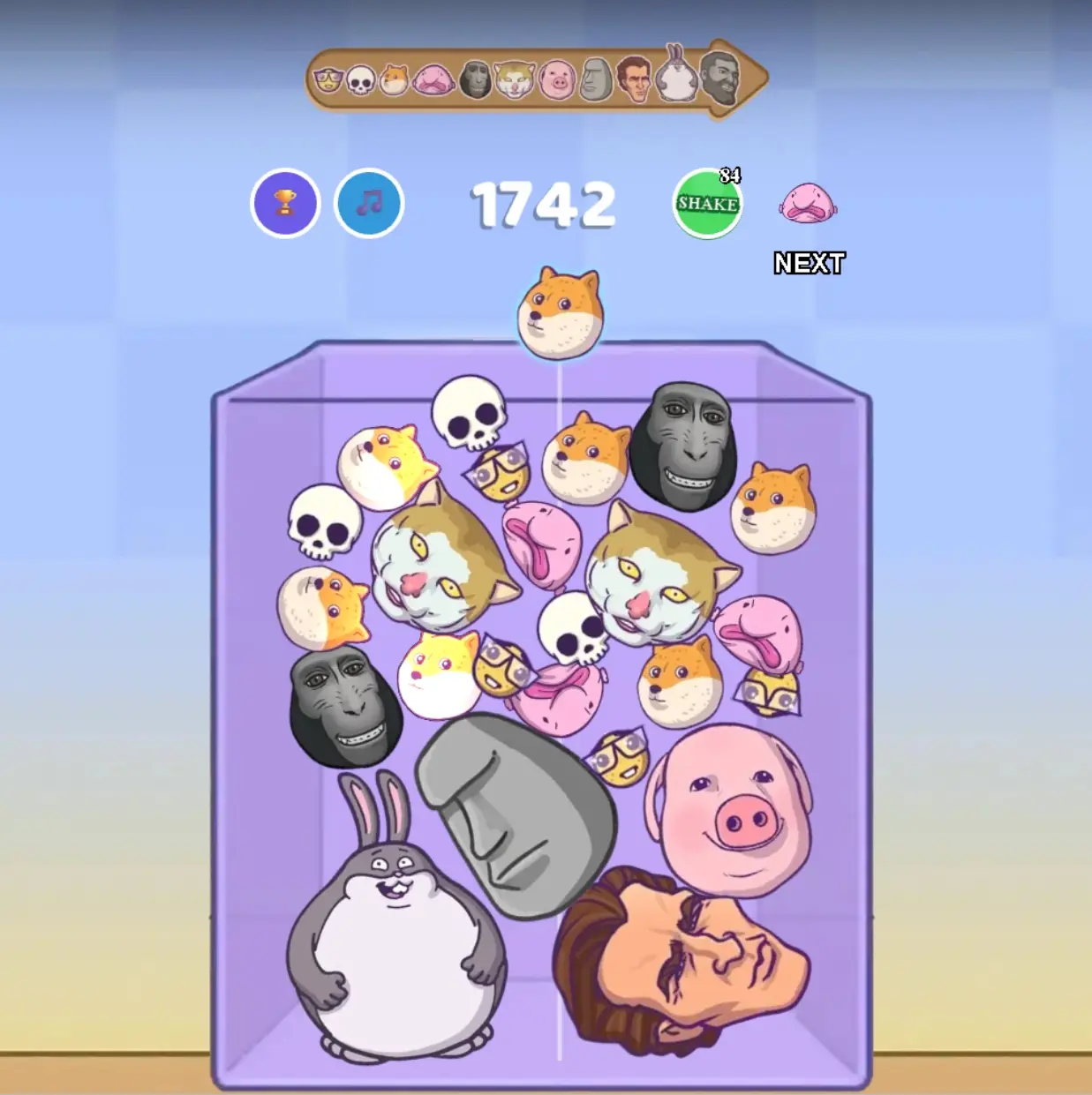 Meme evolution progression from simple emojis to the ultimate GigaChad form