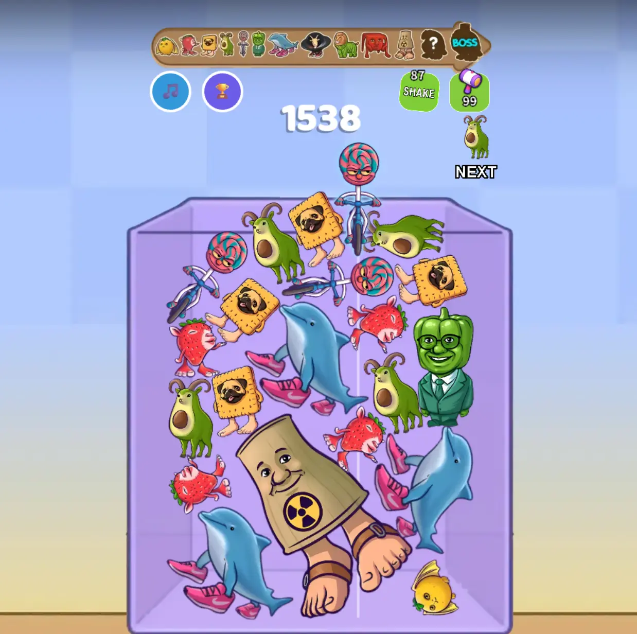 Merge Fellas Italian Brainrot 11 gameplay showing new character designs and merge mechanics