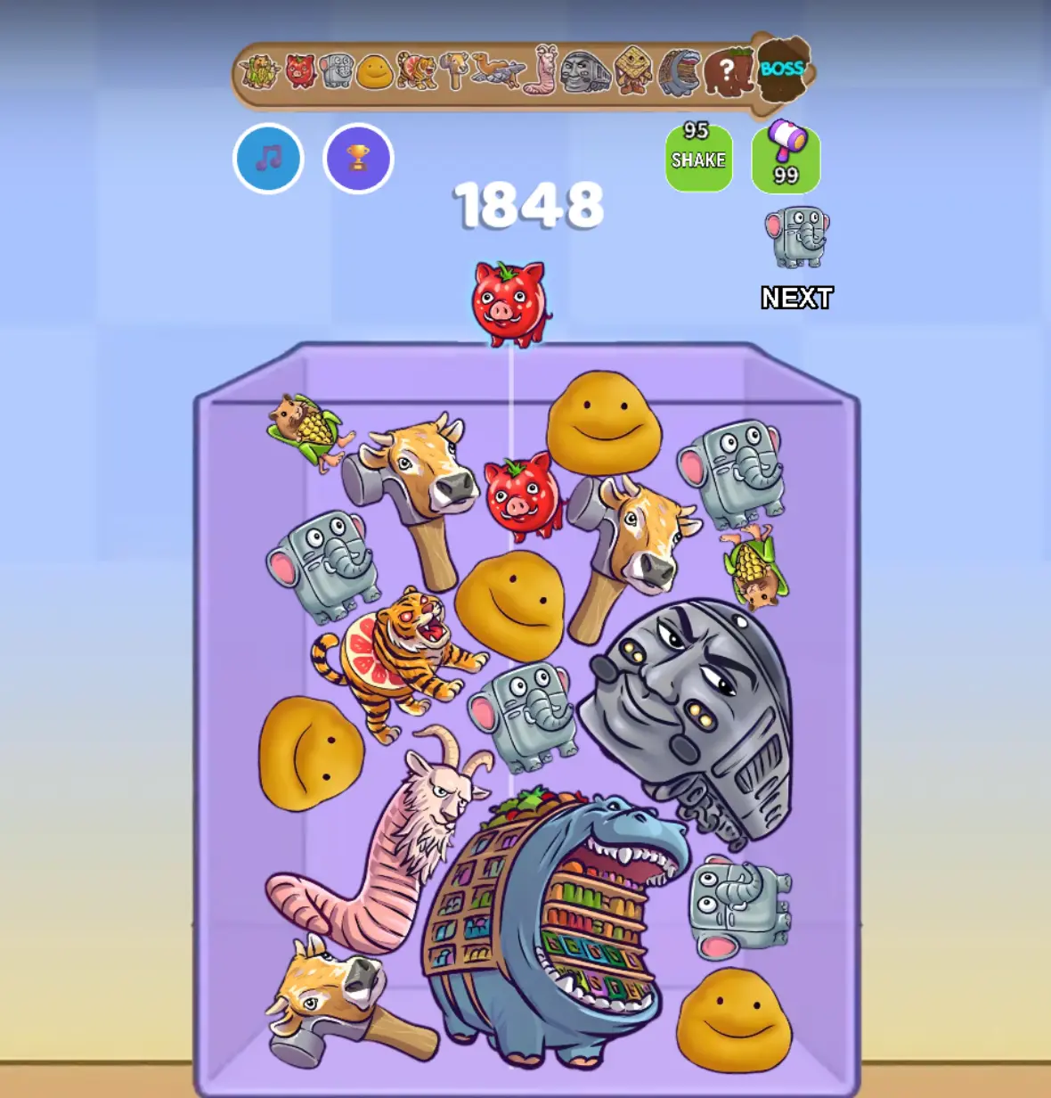 Merge Fellas Italian Brainrot 12 gameplay showing refined character designs and merge mechanics