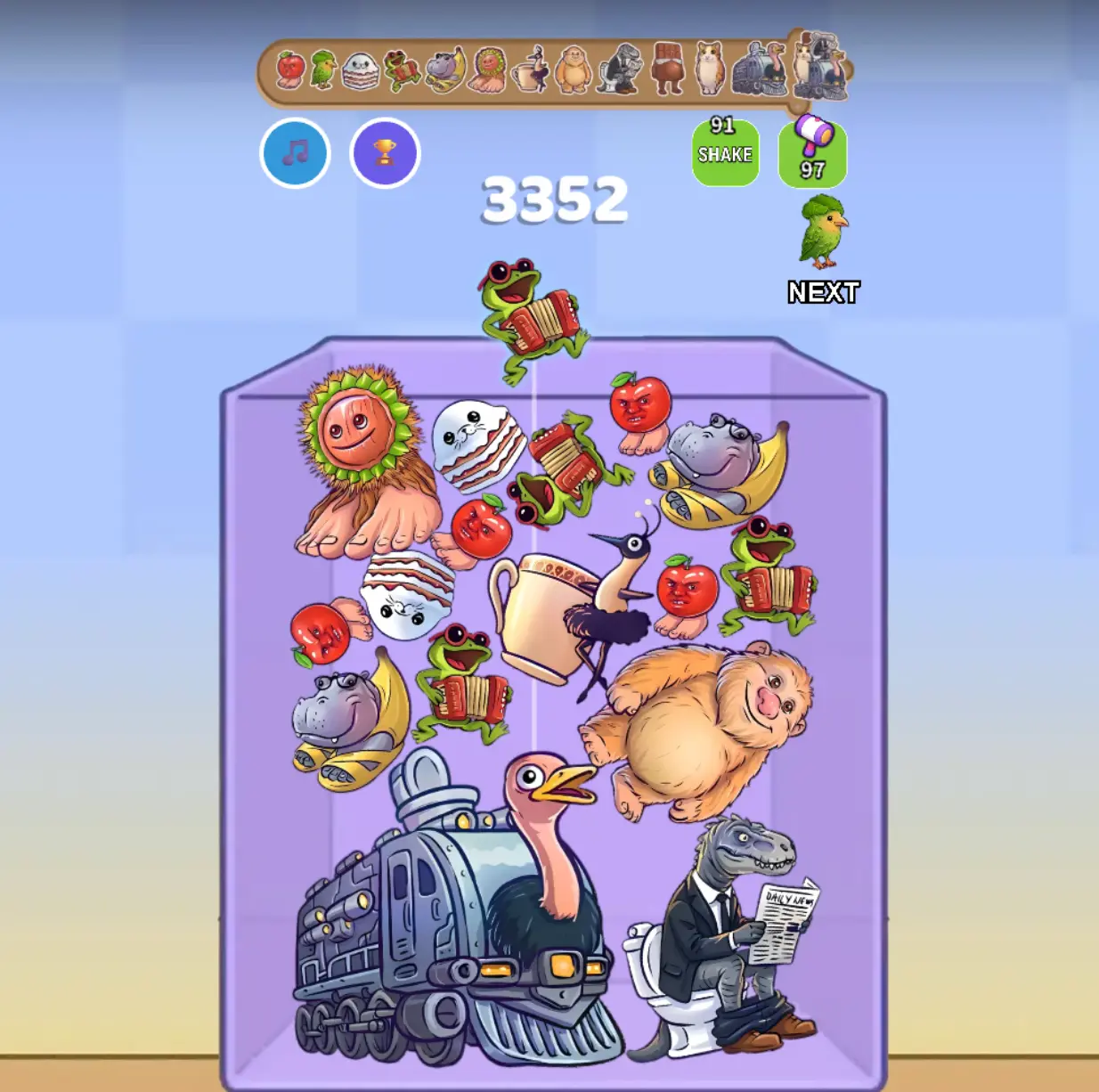 Merge Fellas Italian Brainrot 16 gameplay showing diverse character mashups and multi-layered boss mechanics