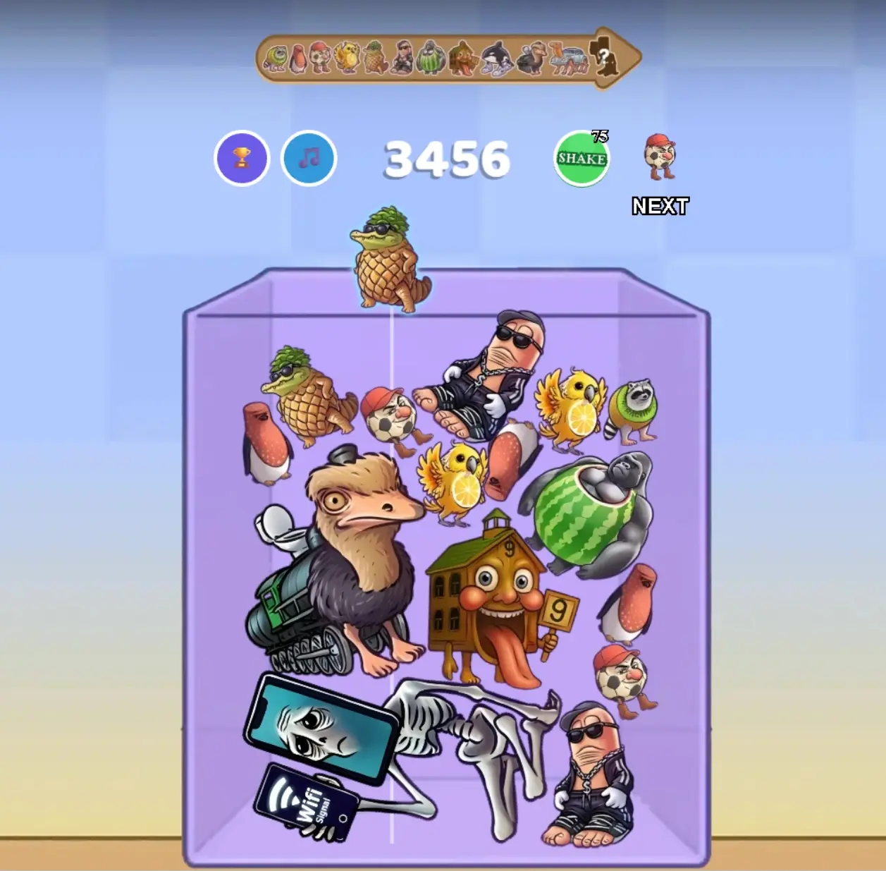 Italian Brainrot V showing new character combinations