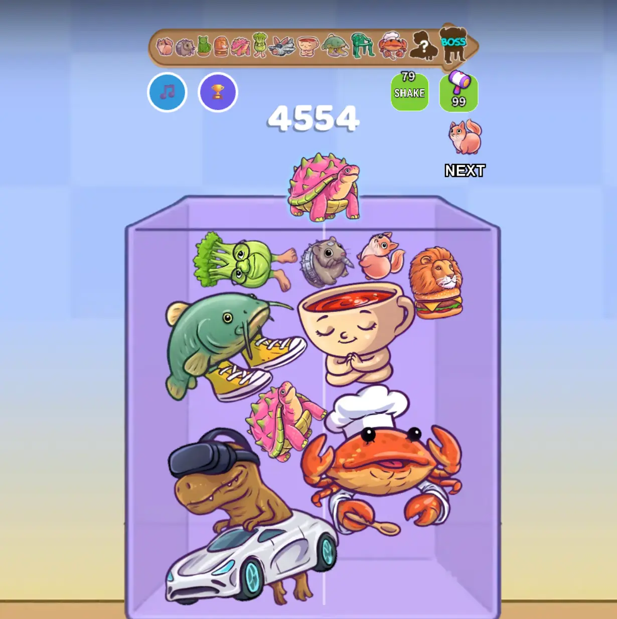 Merge Fellas Italian Brainrot VIII gameplay showing spectacular brainrot fusion mechanics