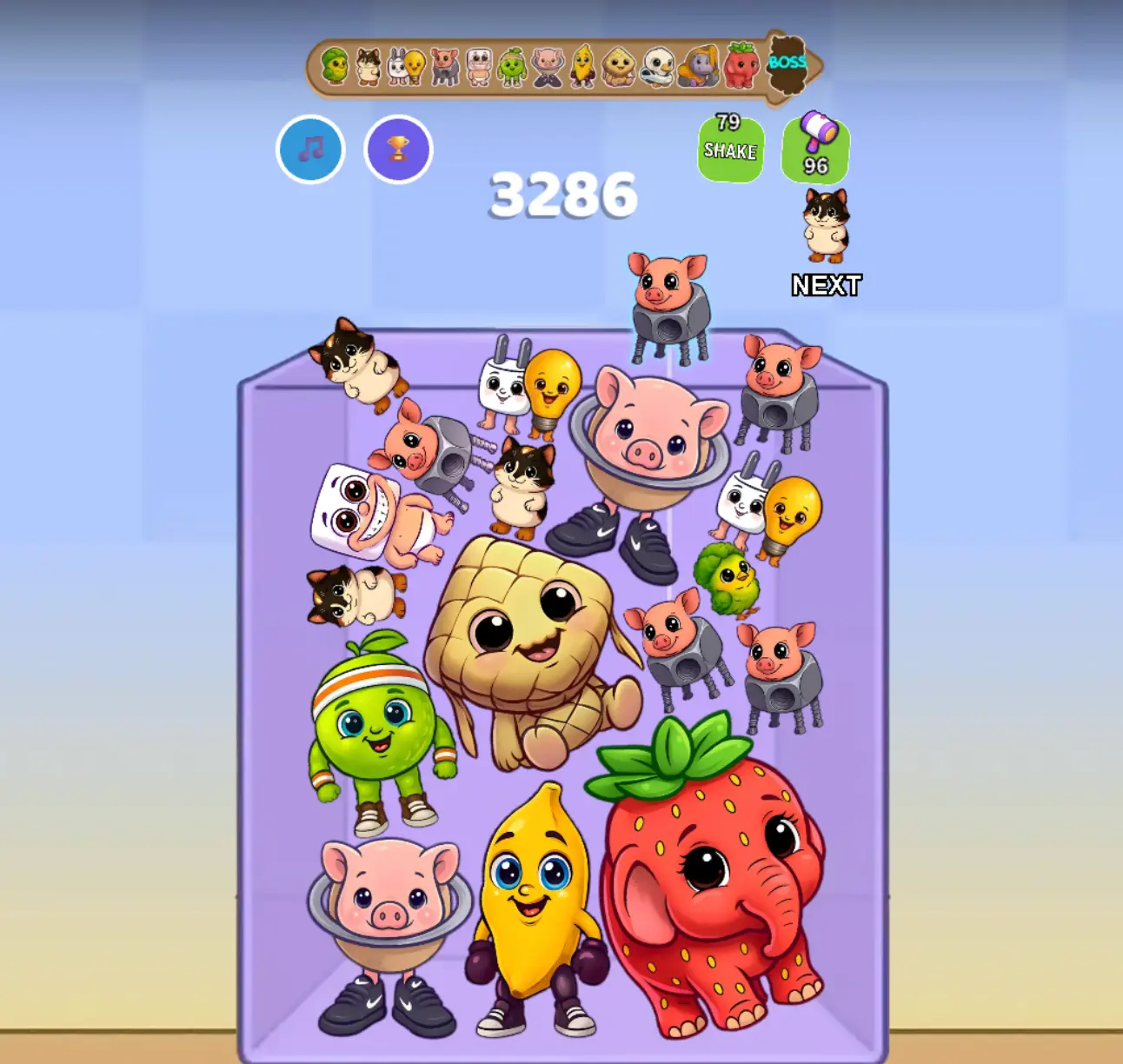 Merge Fellas Baby Brainrot 2 gameplay showcasing kawaii baby character combinations