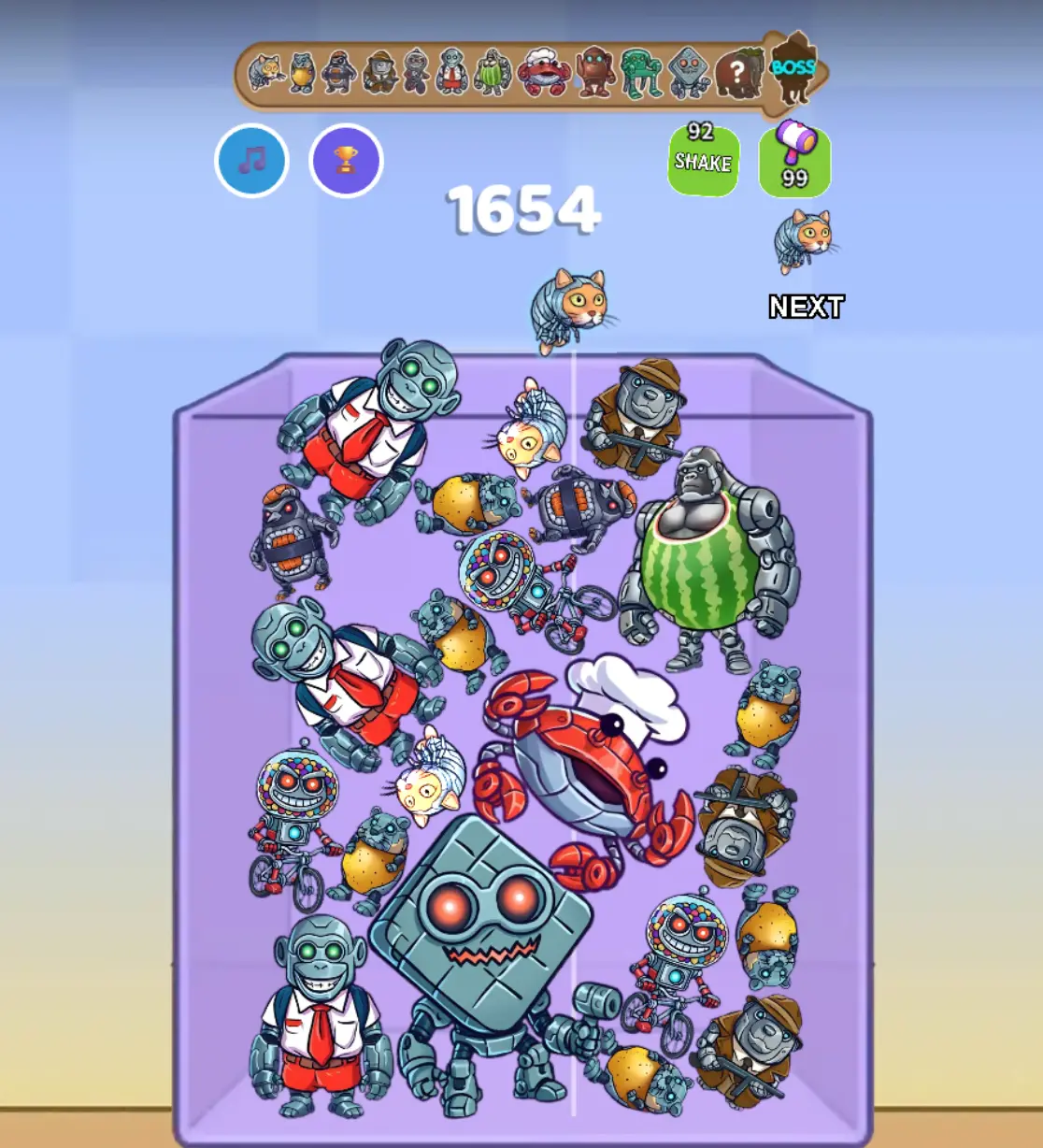 Advanced cybernetic gameplay with enhanced robotic features