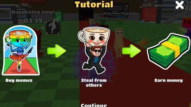 Steal Brainrot Online – meme routes, coins, eggs and portals